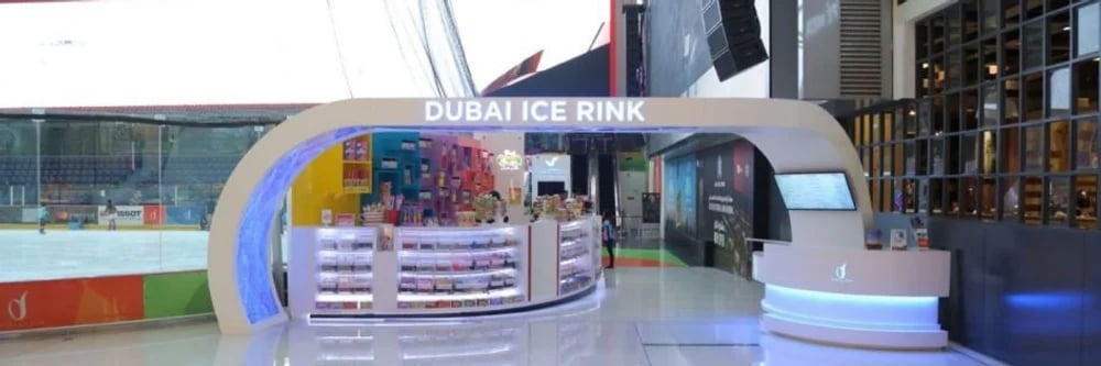 Dubai Ice Rink in Dubai Mall