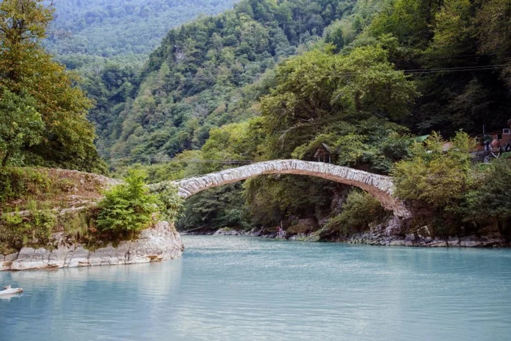 Queen Tamar Bridge in Georgia