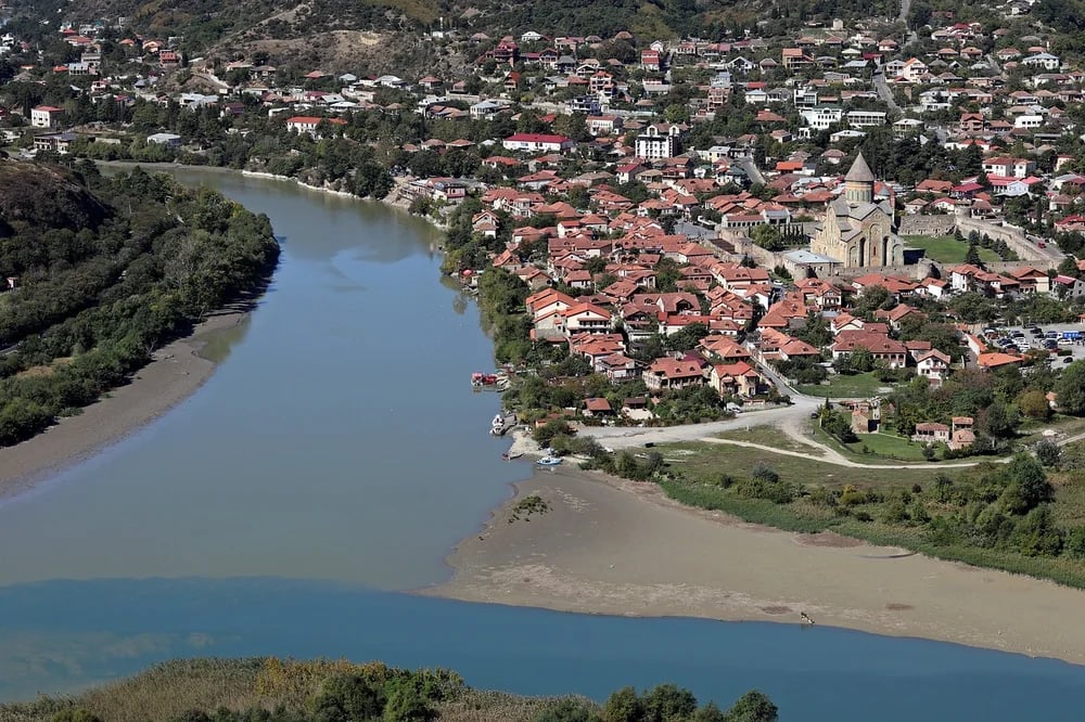 Tourism in Mtskheta, Georgia