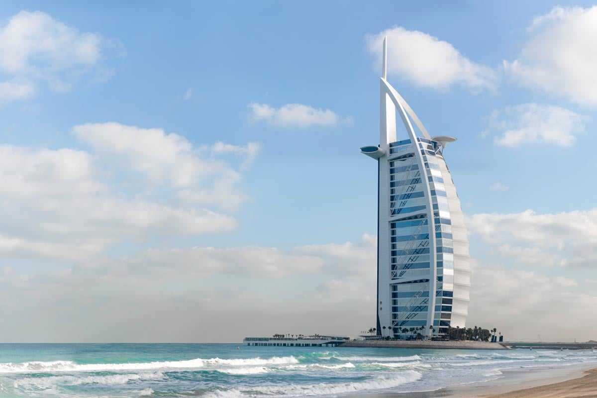 برج العرب في دبي: رمز الفخامة والتميز