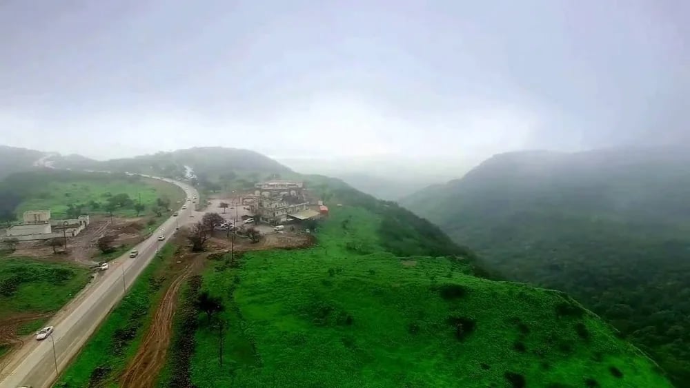 Atin Plain in the Sultanate of Oman